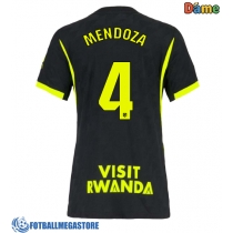 Fotballdrakt Dame Atletico Madrid Rodrigo Mendoza #4 Bortedrakt 2026-27 Kortermet